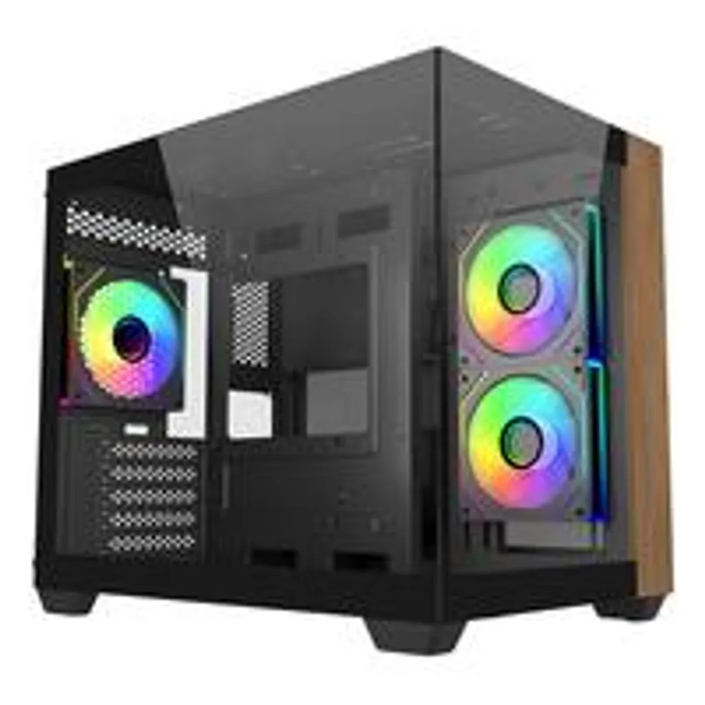 Cooler Master Elite 481 Wood Black - Il Case PC Elegante e Robusto
