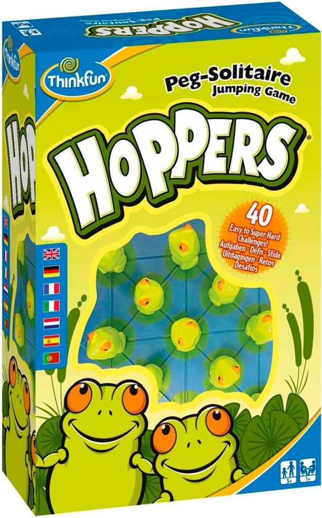 Thinkfun Familienspiel Logikspiel Hoppers 76347 Produktbild 