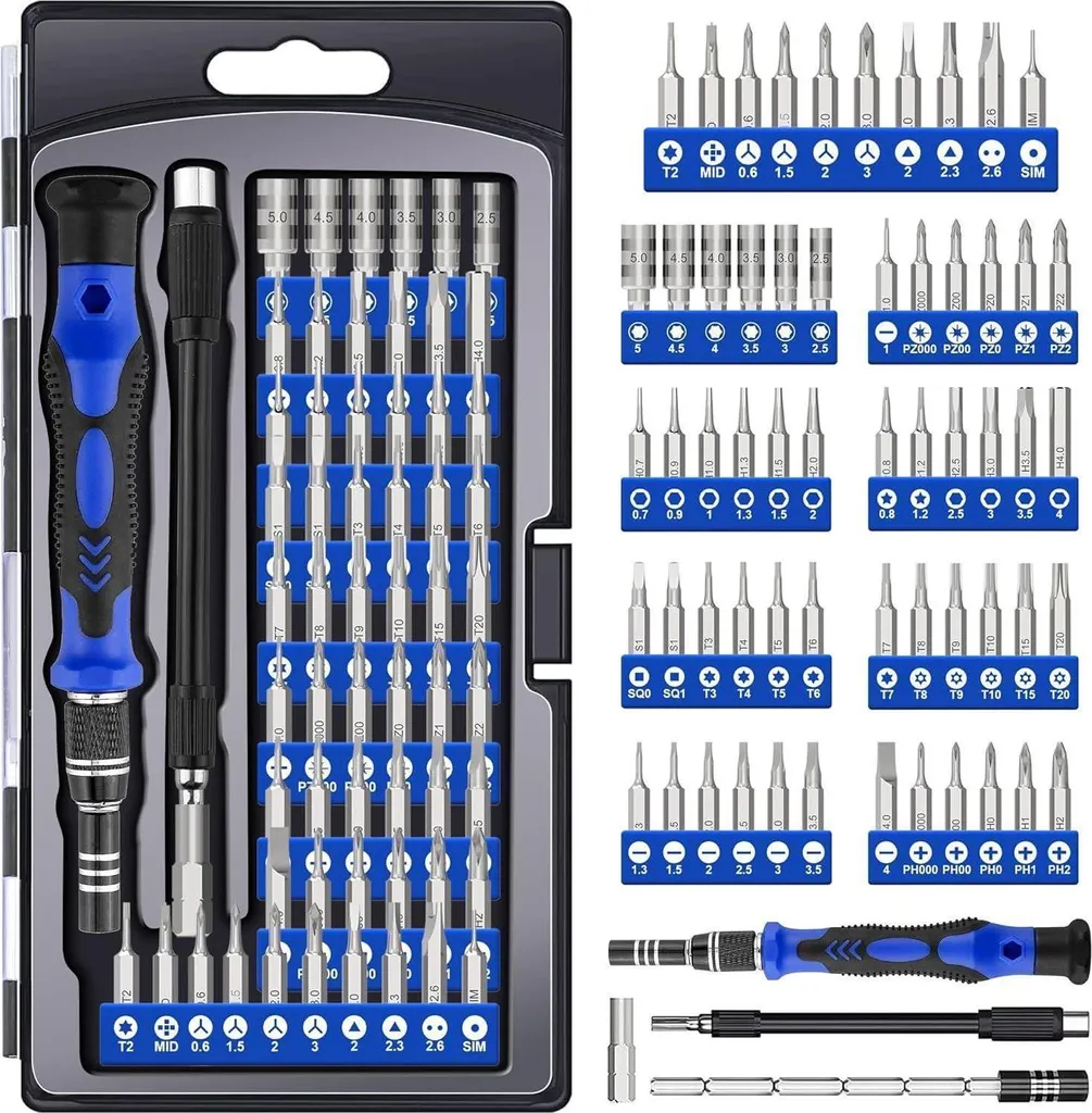 XOOL 62 in 1 set di cacciaviti di precisione per computer smartphone elettronica