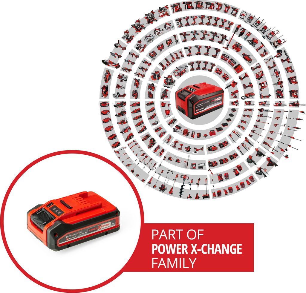 Akumulator Einhell 18V 4,0Ah Power-X-Change Plus, 4511553 Zdjęcie produktu 2