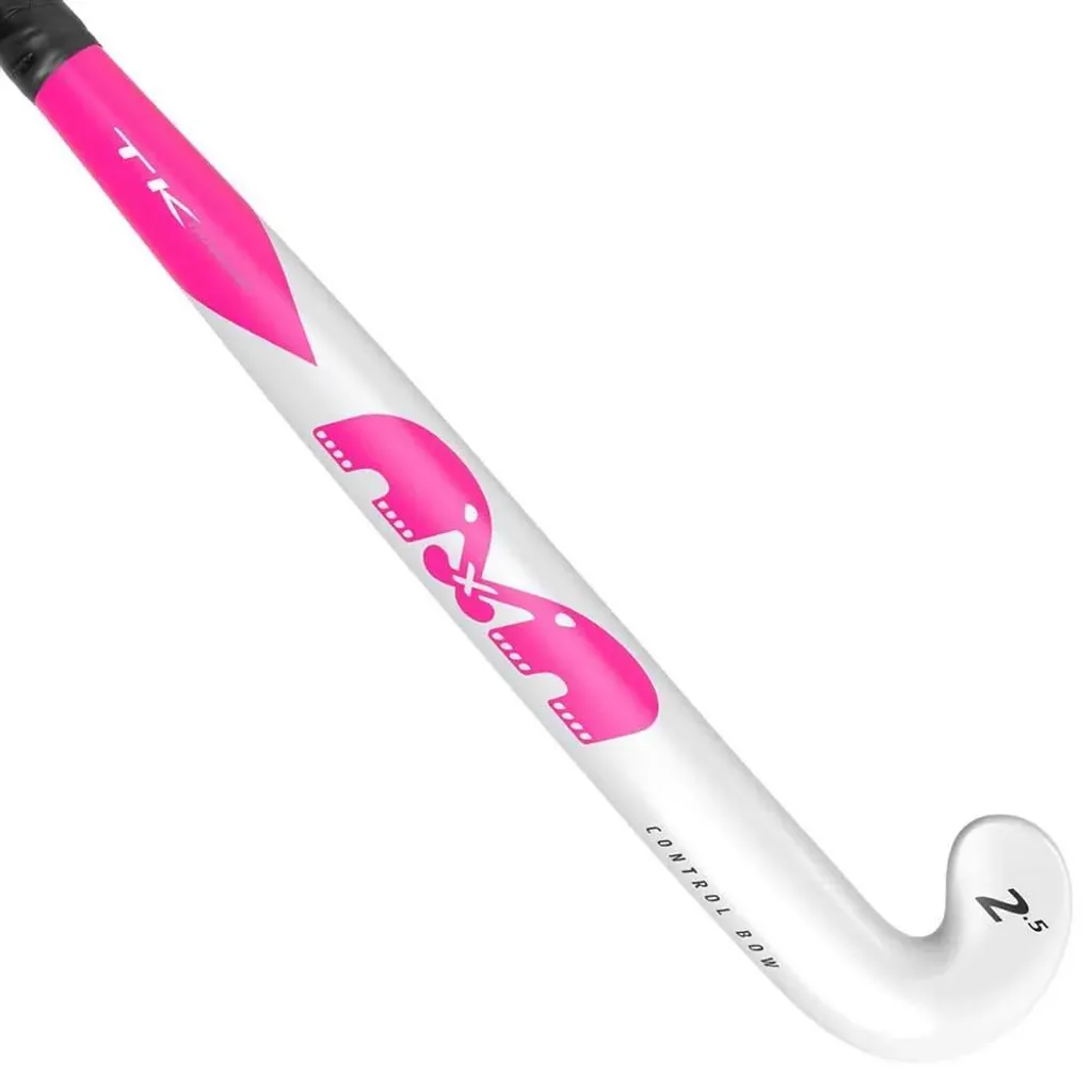 Crosse de hockey TK 2.5 Control rose 36,5 pouces avec grip de précision - 2