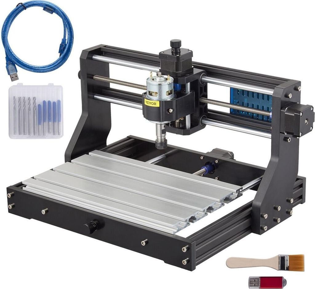 CNC 3018 Pro 300 × 180 × 45 mm CNC stroj GRBL Control Mini Obrázek produktu 