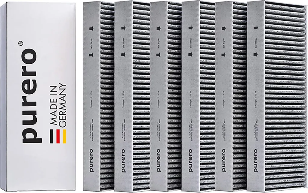 Lot de 6 Filtres de Rechange pour Hotte Bora Basic à Charbon Actif