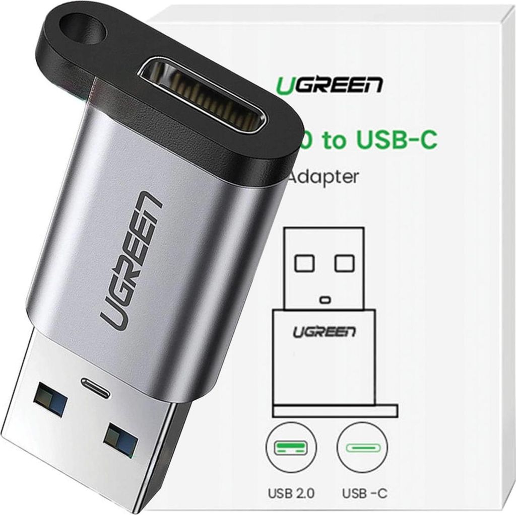 Adattatore Usb 3.0 Do Usb-C 3.1 Pd Ugreen Us276 (Szary) Immagine del prodotto 