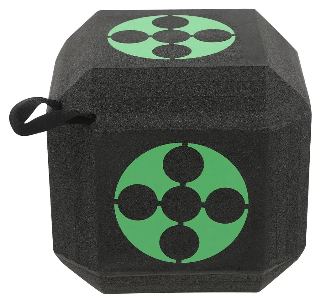 Cible de tir à l'arc cube 23cm en mousse XPE haute densité réutilisable