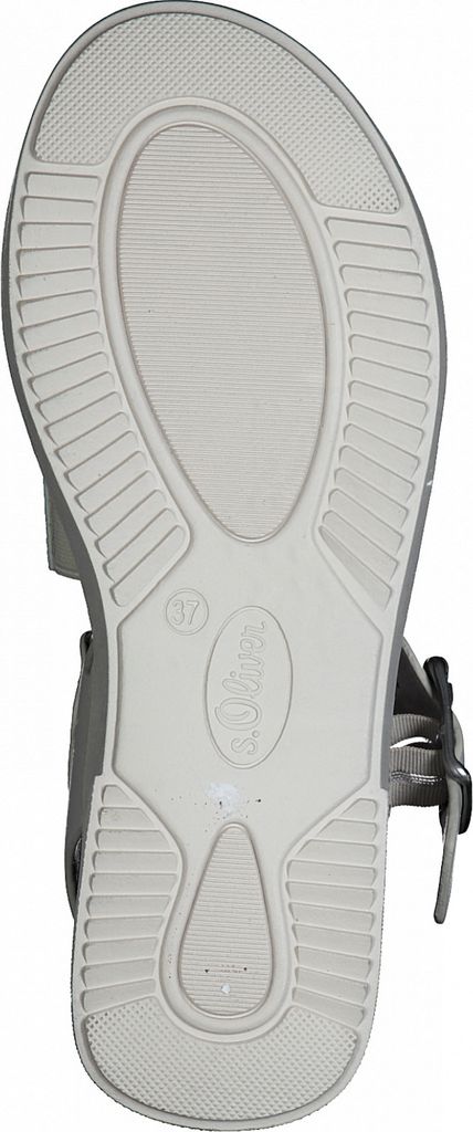 s.Oliver Damen Sandalen Schuhe Plateau breite Riemen 5-28202-28, Größe:39 EU, Farbe:Beige