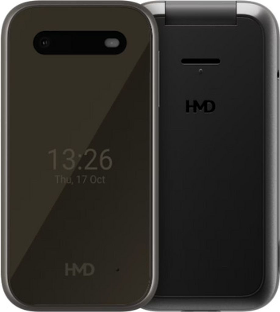 Nokia 2660 Flip, Klapphandy, Dual-SIM, 7,11 cm (2.8"), 0,3 MP, 1450 mAh, Schwarz