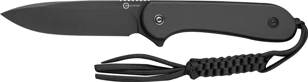 CIVIVI Elementum Fixed Blade C2105A Couteau G10 Noir Black Stonewashed