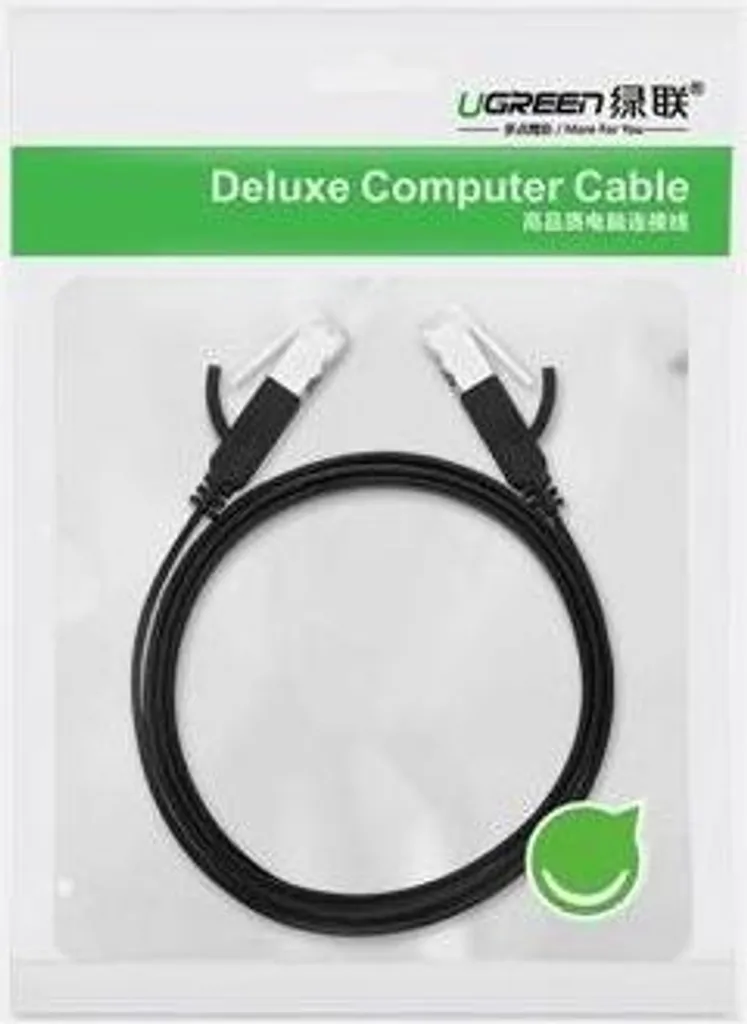 Ugreen Nw101 Cavo di rete piatto con spine di metallo, Ethernet Rj45, Cat.6, Utp, 3M (nero) - 9