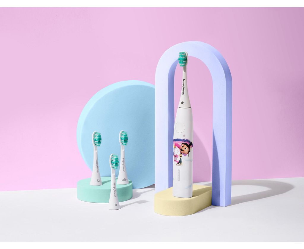 happybrush ECO VIBE KIDS Agnes + 3 Refills, Elektrische Produktbild 
