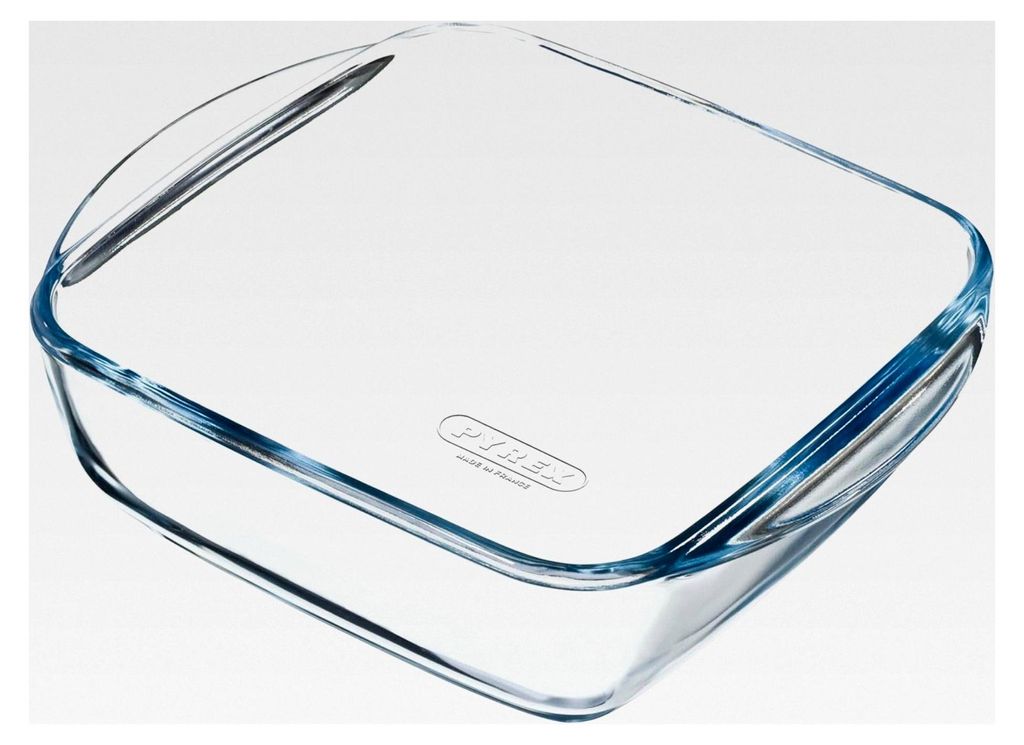 Rechteckige Auflaufform aus Glas 23x15 cm - 1,1 L