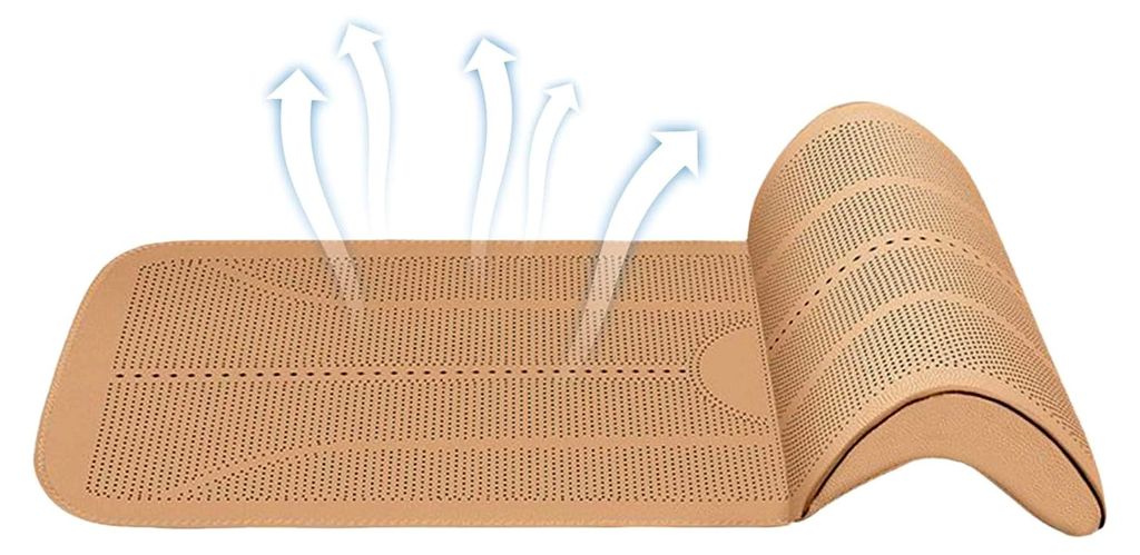 Beinverlängerung für Autos - Weiche Schaumstoff Beinauflage mit verstellbarer Kniestütze für Fahrer und Beifahrer in LKW, SUV, Wohnmobil und Bus