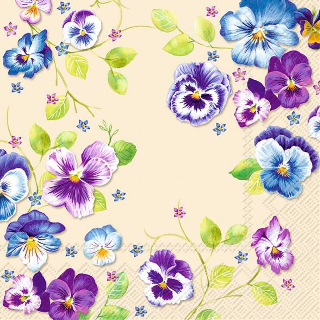 PAULA cream Lunch-Servietten L 938460