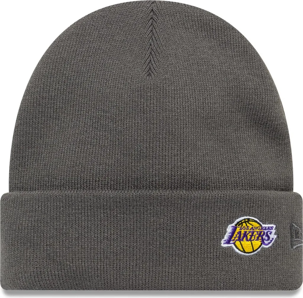 Bonnet New Era Lakers Confortable - Anti-Démangeaison et Chaud - Noir