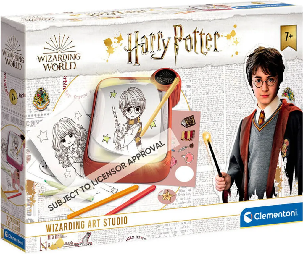 Tablette Lumineuse Harry Potter Clementoni pour Dessiner et Décalquer - 11