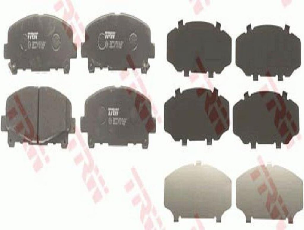 TRW GDB3475 Kit Pastiglie Freno Anteriori E Posteriori Per Lexus LS (USF40, USF45) - Qualità E9 - 5