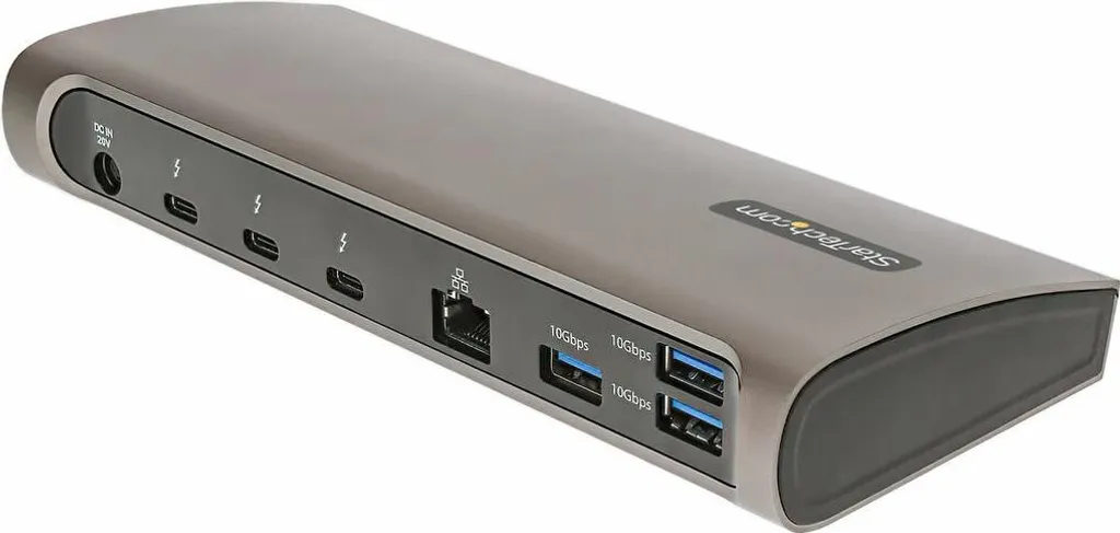 Hub USB Startech TB4CDOCKUE Station d'Accueil pour PC Portable et Mac