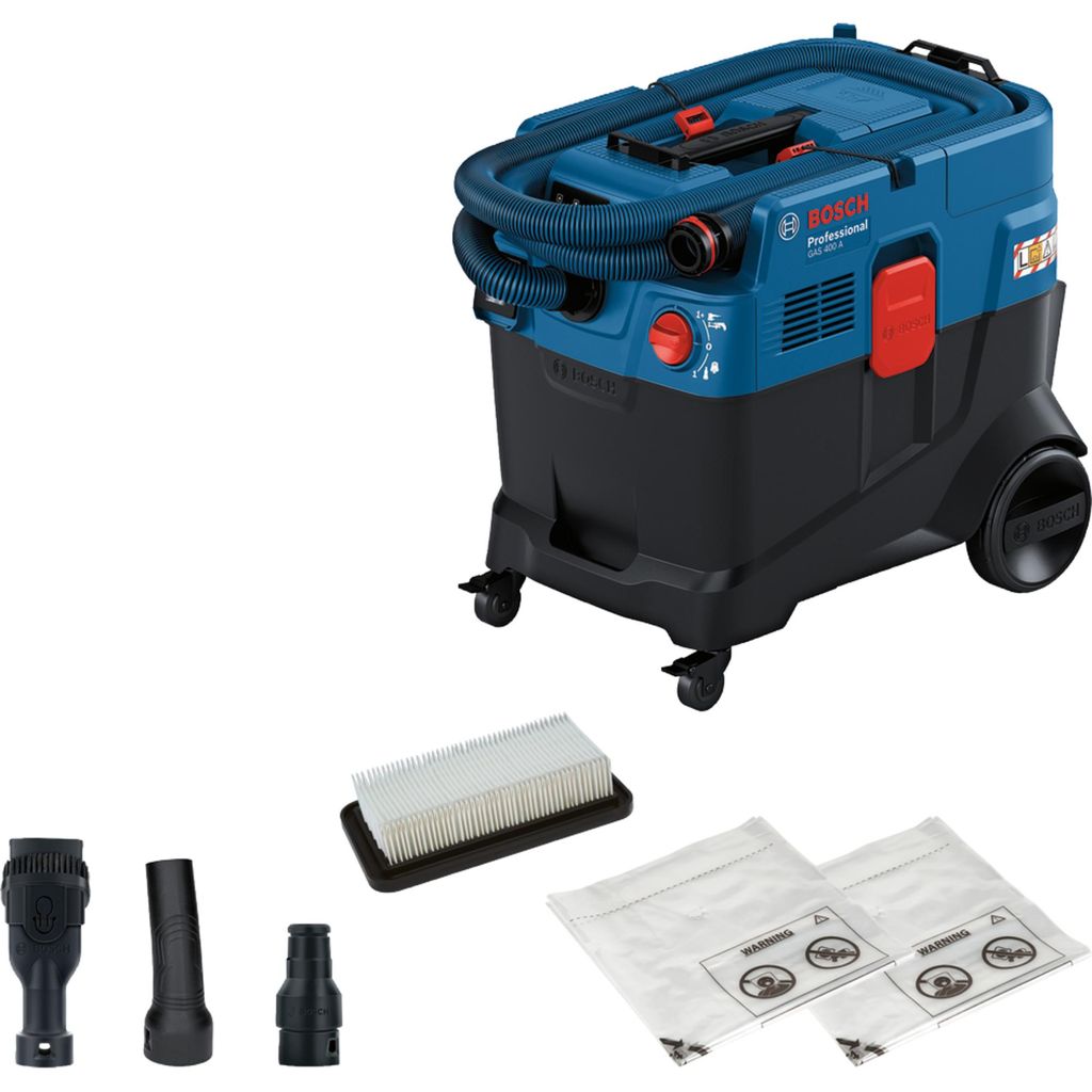 Bosch GAS 400 A Professional, 1200 W, Cylinder próżniowy, Zdjęcie produktu 