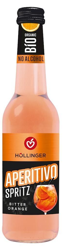 -APERITIVO SPRITZ – ALKOHOLFREIES PRISELNDE GETRÄNK 330 ml – HOLLINGER