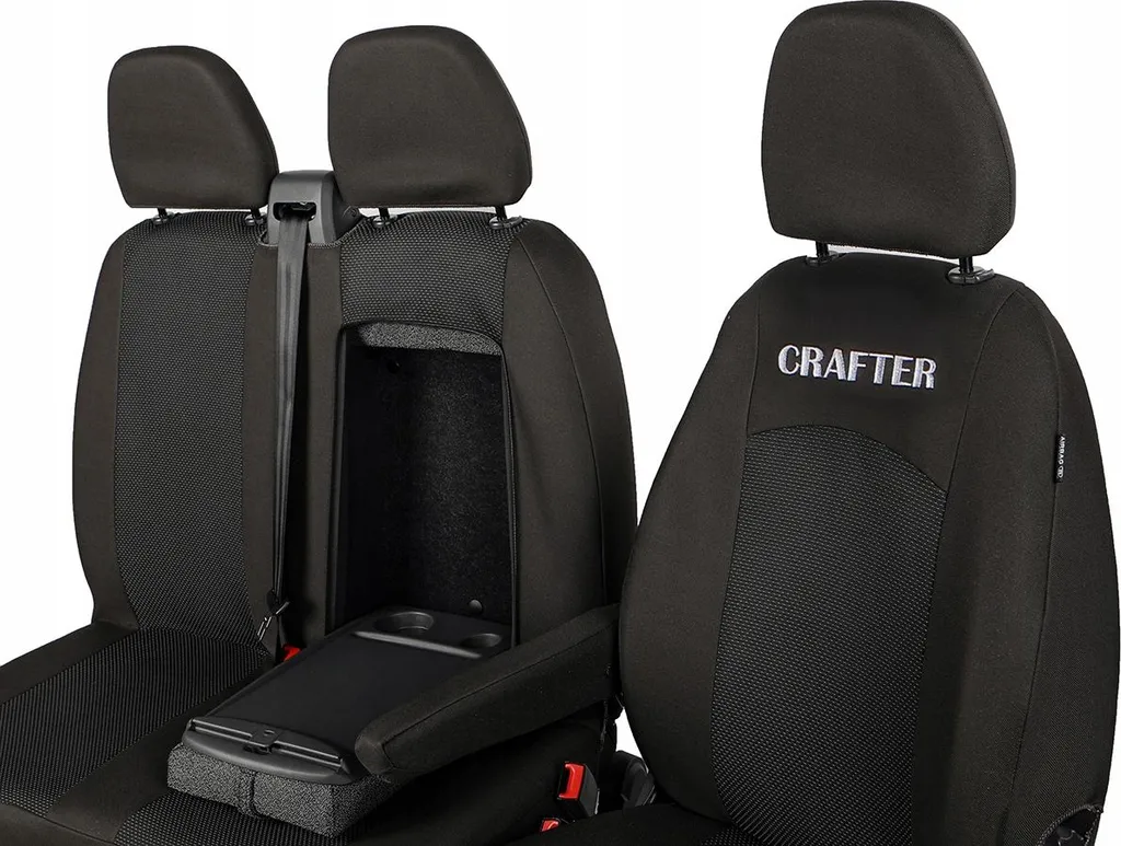 Fodere Sedili VW Crafter 2 2017-2025 Ecopelle e Tessuto Professionali