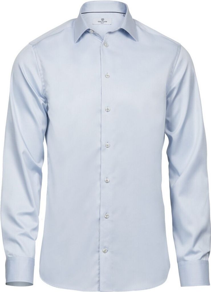 Tee Jays - "Luxury" Hemd für Herren BC4570 (L) (Hellblau)