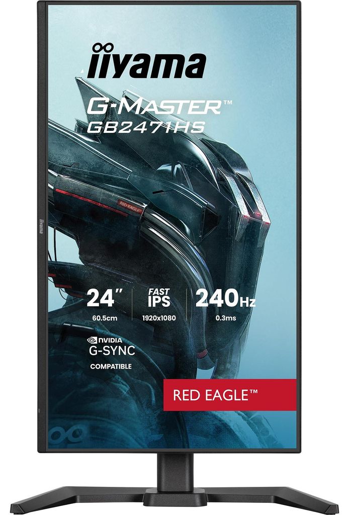 24" Fast IPS Gaming, G-Master Red Eagle, FreeSync Premium / Produktbild 