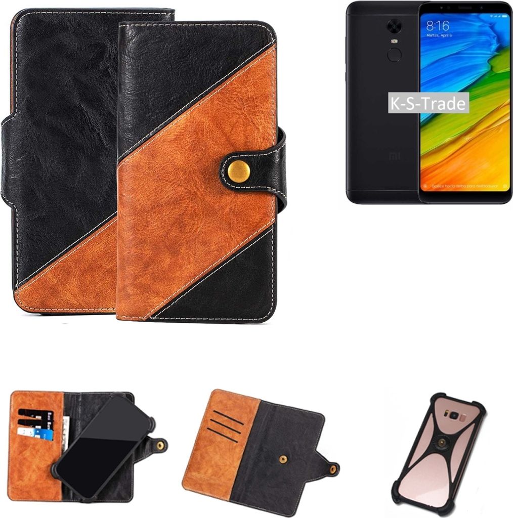 K-S-Trade Handyhülle Schutzhülle Bookstyle Case Wallet-Case Produktbild 