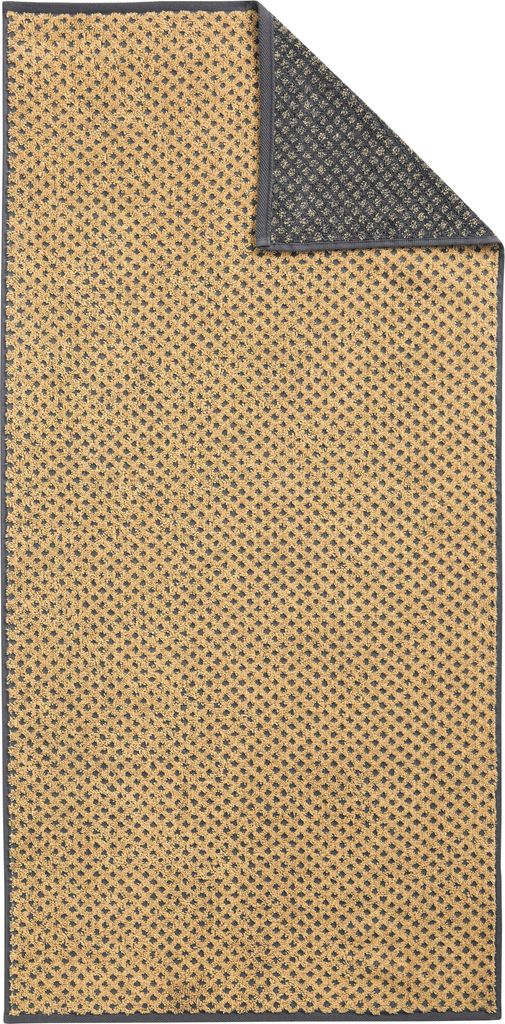 Dyckhoff Duschtuch Rhombus gold, 70 x 140 cm