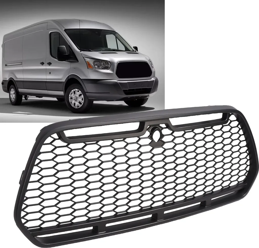 Calandre supérieure en maille ABS pour fourgon Transit MK8 2014-2018 - 4