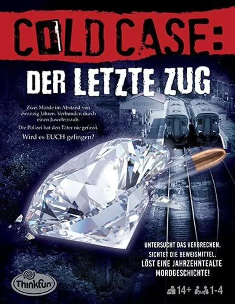 Cold Case Le Dernier Train Thinkfun 76534 - Jeu d'enquête immersive - 6