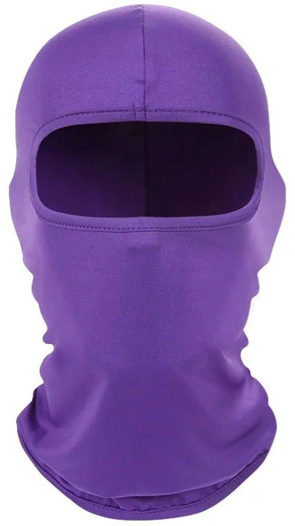 Lila stormhoed - Lila skihoed - Motorhoed - Windmasker - Productafbeelding 