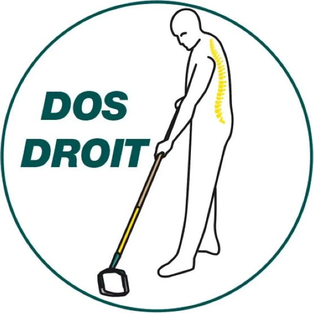 Grattoir oscillant pour désherber sans mal de dos manche bois 150cm