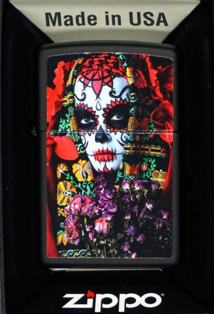 Zapalovač ZIPPO SUGAR SKULL WOMAN DESIGN 60006561 Obrázek produktu 