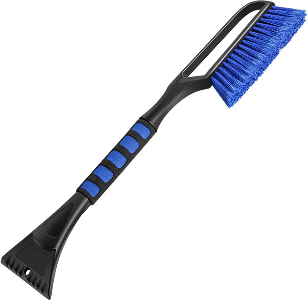 Raschietto Ghiaccio Auto INF Blu: Spazzola Neve ABS Resistente Inverno