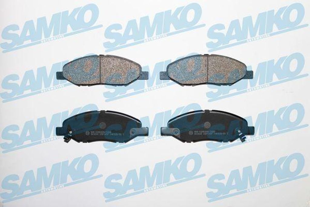 SAMKO Bremsbeläge Satz Vorne Bremsklötze für NISSAN MICRA III (K12) 5SP1497