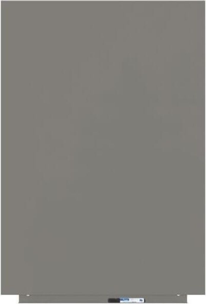 Skinwhiteboard-Modul lackiert 75x115cm RAL 7030 steingrau.