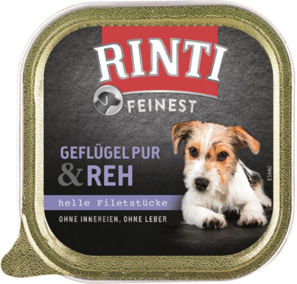 Rinti 150gx11 Feinest Geflügel Pur & Reh Produktbild 