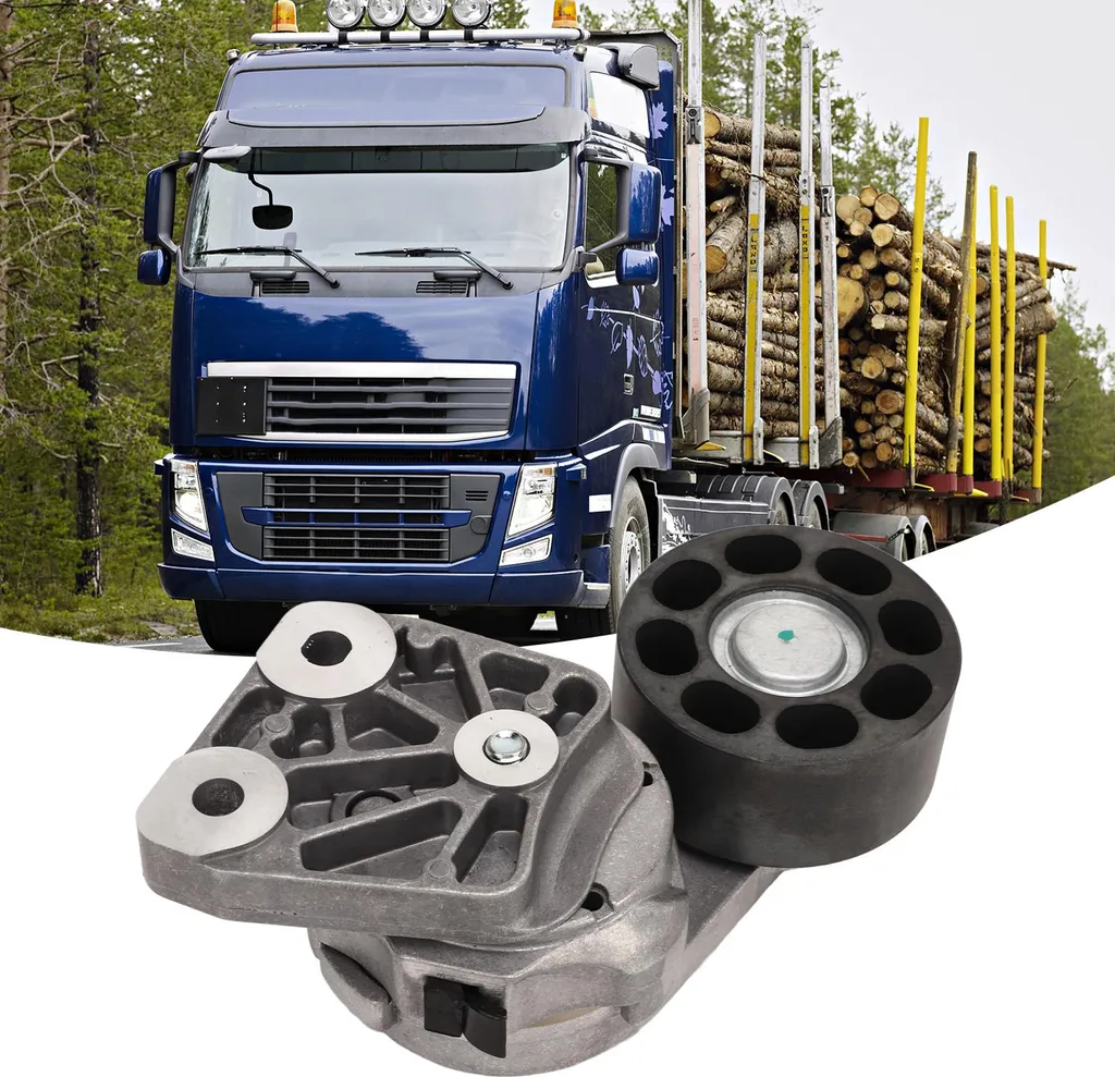 Tendeur de courroie 21454379 Mack MP7 en aluminium et caoutchouc