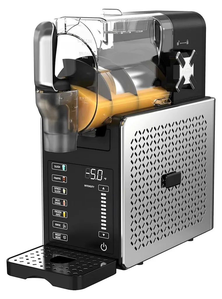 Machine à granités autonettoyante avec 5 programmes et finition inox