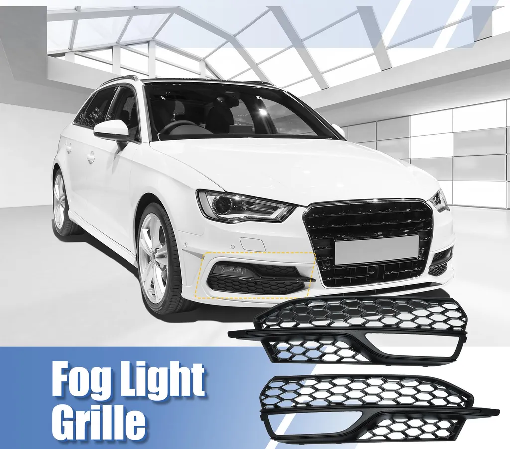 Cache Grille Antibrouillard Audi 8V3807682L en ABS Ultra Résistant