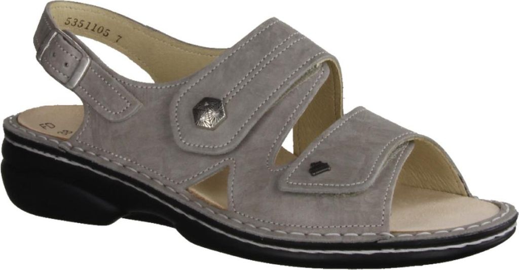 Finn Comfort Milos bequeme Damen Sandale, Taupe (Beige), Produktbild 