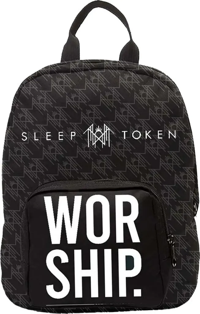 Mini sac à dos Sleep Token Worship RO15268 noir en taille unique