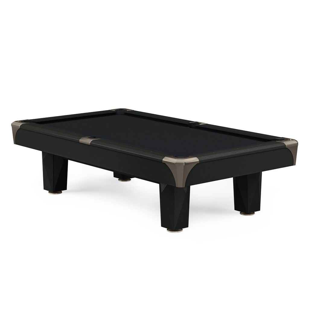 Stradivari Billardtisch "Master", Simonis 860, Black, 8 ft (Spielfeld 224x112 cm)