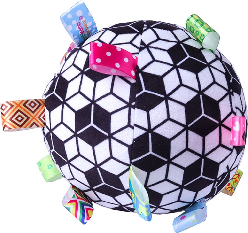 Plüschspielzeugball für Hunde mit Sound, interaktives Hundespielzeug, Plüschrasselball, Spielzeugball für Welpen, niedlich, lindert Langeweile,...