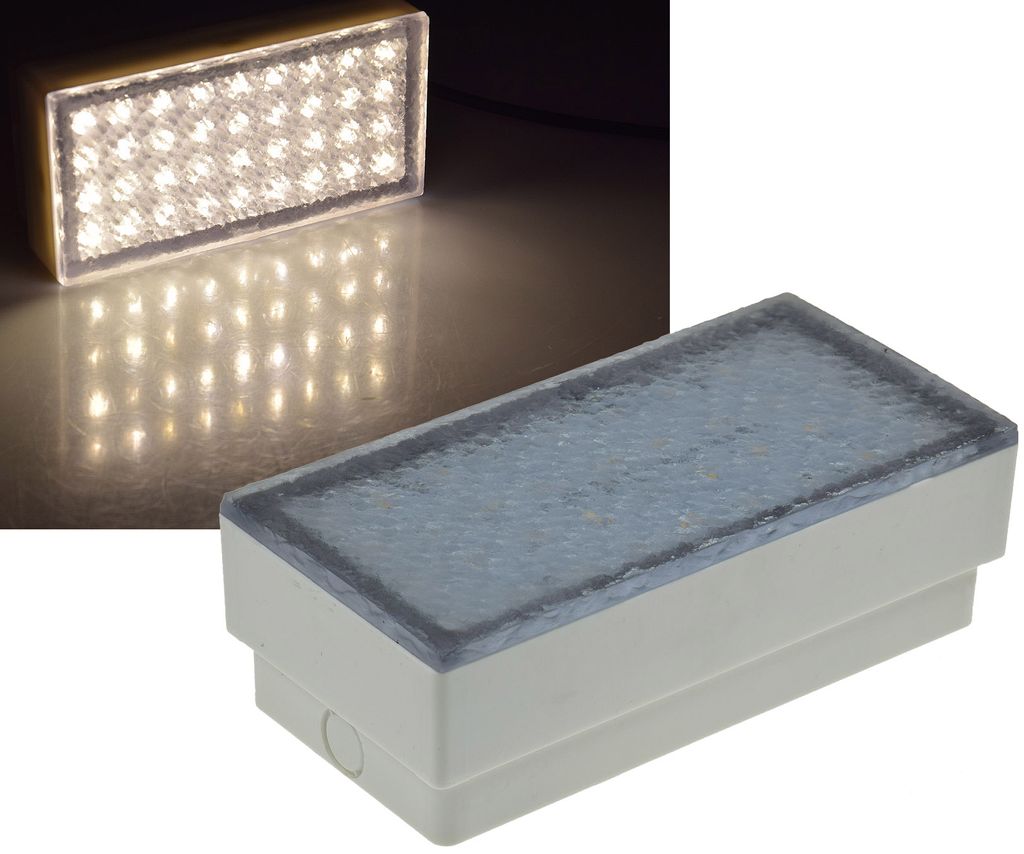 ChiliTec LED per pavimentazione BRIKX 20 bianco caldo Immagine del prodotto 