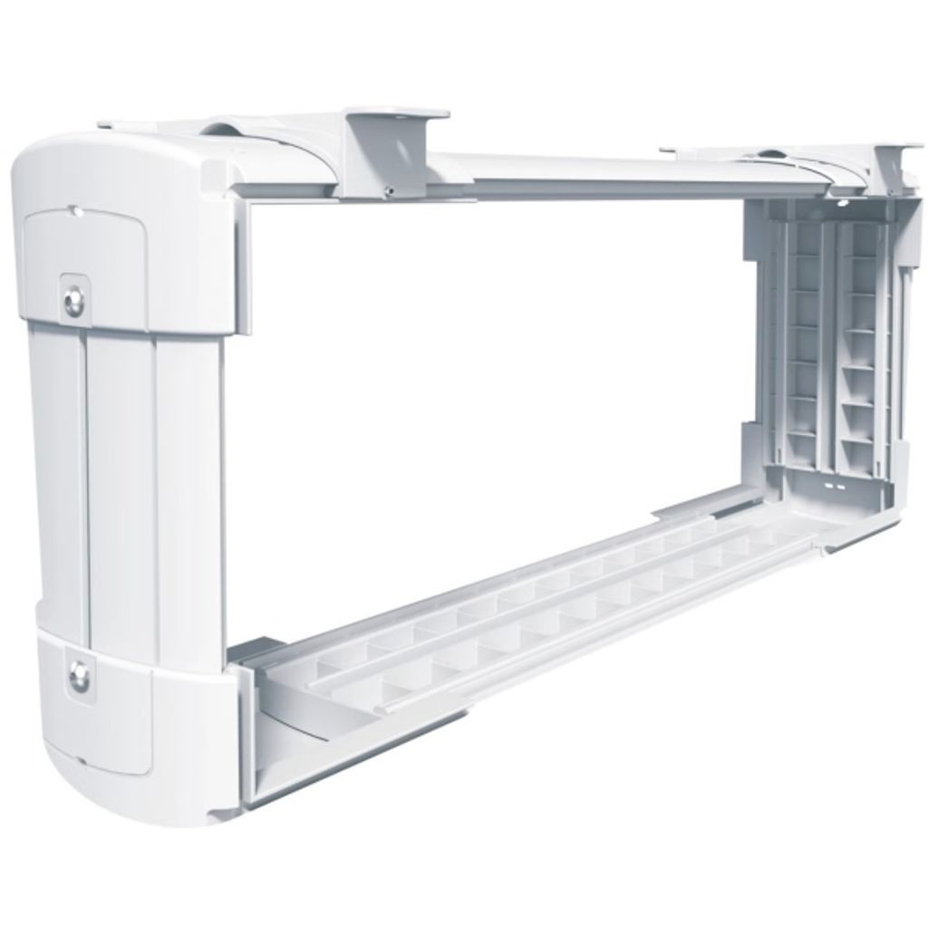 Dataflex CPU Halter KATAME, groß, Tragkraft max. 30kg, weiß