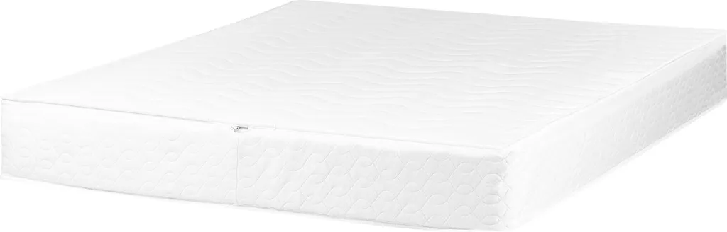 BELIANI Housse de lit à eau 140x200 cm en coton et polyester zippée