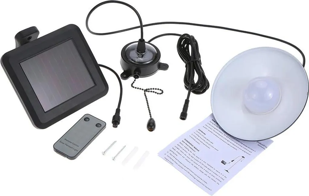 Suspension Solaire Extérieure Anti-Obscurité avec Commande à Distance