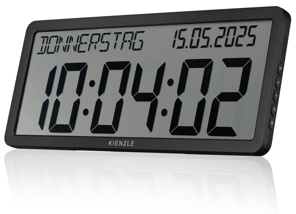 Orologio a radio sveglia da parete Kienzle con data e Immagine del prodotto 