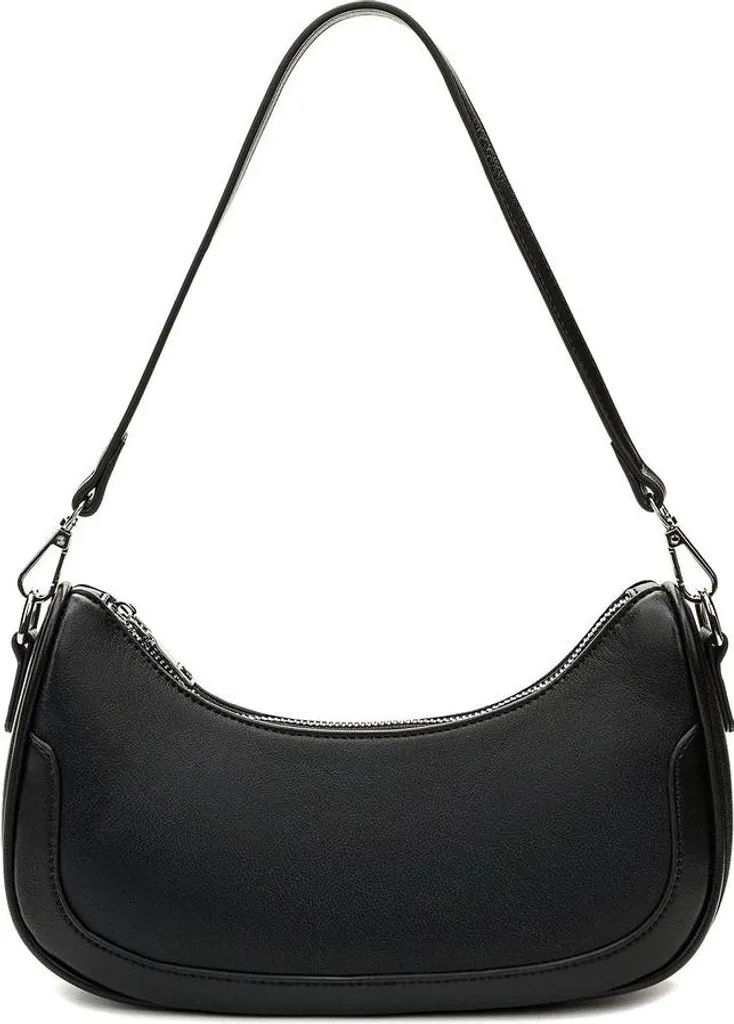 Sac à bandoulière noir Keddo compact et léger pour transporter vos essentiels